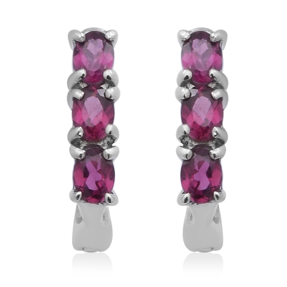 Elegant Orissa Rhodolite Garnet Earrings